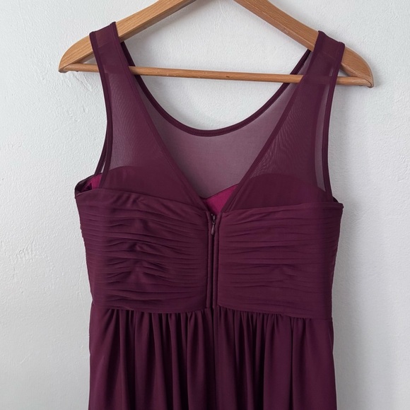 Birdy Grey Ryan Cabernet bridesmaid formal maxi gown Size Medium - Picture 7 of 11
